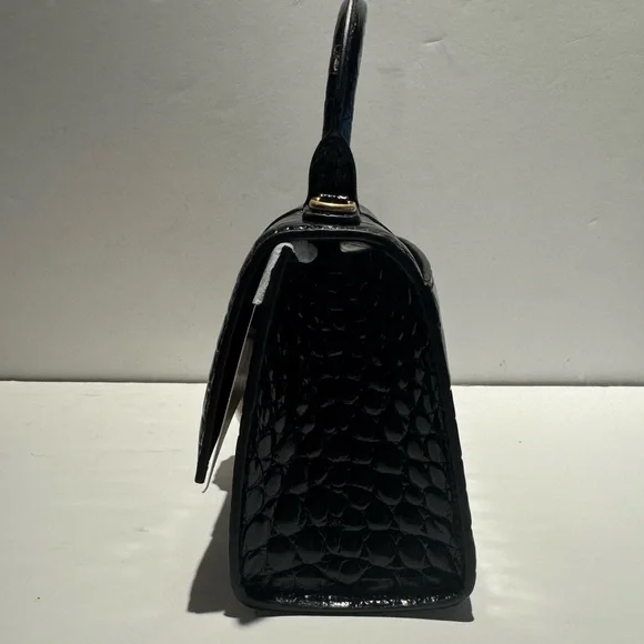 Balenciaga NEW XS Hourglass black croc - Picture 8 of 13